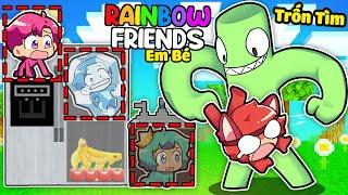 HIHA EM BÉ PINK VÀ YUMMIE EM BÉ GREEN TRỐN TÌM VỚI BẢO MẪU GREEN *TRỐN TÌM EM BÉ RAINBOW FRIENDS 