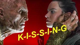 The Last Jedi Deleted Scene #starwars Rey and Snoke Makeout