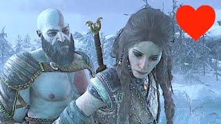 Kratos Compliments Or Flirts With Freya - GOD OF WAR RAGNAROK