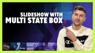 How to build a Slideshow with Multi State Box | Editor X