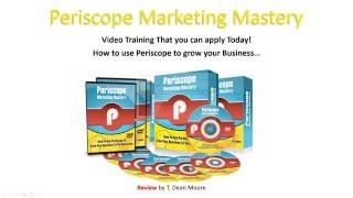 Periscope Marketing Mastery Review | Periscope marketing mastery bonus | Periscope advertising & PR