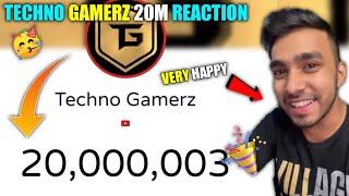 TECHNO GAMERZ 20 MILLION REACTION  || TECHNO GAMERZ 20 MILLION