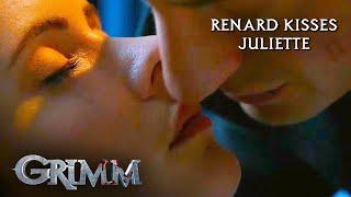Renard Kisses Juliette | Grimm