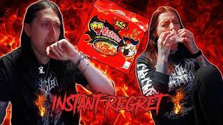 I CHALLENGE THE NORWEGIAN GF TO A SPICY NOODLES DINNER! 