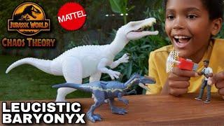 LEUCISTIC BARYONYX Vs DARIUS & Monolophosaurus Recreation!! | Jurassic World Chaos Theory Season 2