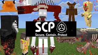 SCP Foundation Addon All SCP's FIGHT! In Minecraft