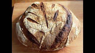 Sourdough BREAD. Easy recipe.