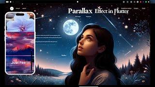 Flutter Parallax Effect || Parallax Scrolling Flutter
