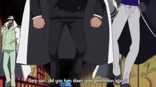 One piece past aokiji  and vice admirals