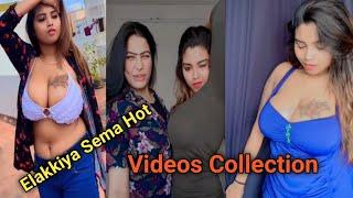 Tik Tok Elakkiya Hot Glamorous Videos Collection Dont miss It Till Watch End