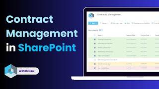 Contracts Management System in SharePoint