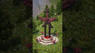 Crimson Sword Nether Portal! ️ Minecraft Build Idea