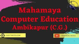 Mahamaya Computer Education