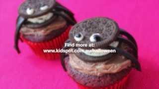 How to make Oreo spider cupcakes recipe