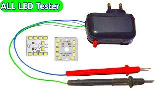 MCPCB LED Bulb Tester Circuit  ||  And  All Components Testing Project