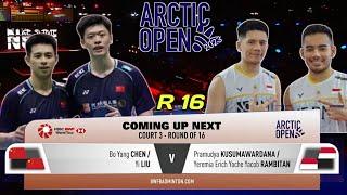 EPIC COMEBACK ! Chen / Liu  vs  Pramudya / Yeremia - R16 | Arctic Open 2023