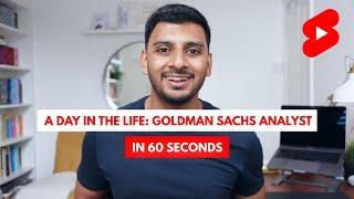 A day in the life of a Goldman Sachs analyst #Shorts