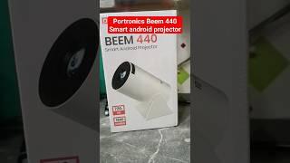 Portronics smart android projector Beem 440 720 HD 1080p unboxing #trending #shorts #video