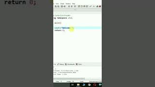 First Program in C++ | How to print in C++ | C++ Programming | C plus plus Tutorial | Shazim Ali