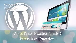 WordPress Practice Tests & Interview Questions (Basic + Advanced)