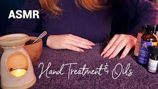 Sleepy ASMR Hand Treatment  Crunchy Scrub & Oils  Whispered