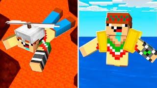 ¡Minecraft PERO es IMPOSIBLE MORIR! ️ SILVIOGAMER MINECRAFT PERO