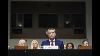 LIVE: Pete Hegseth faces HOSTILE confirmation hearing