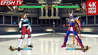 Eagle Marin vs Phoenix Ikki (Hardest AI) - Saint Seiya: Soldiers' Soul (PS5 4K 60FPS)