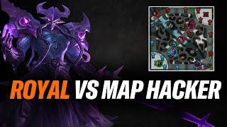 Rank 1 KASSADIN vs Map Hacker in Legendary Ranked