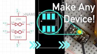 Create Custom Parts & Devices in EAGLE - Fast & Free