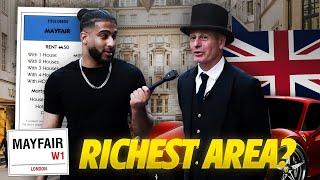 Asking Millionaires How They Got Rich ?   (Mayfair, London )