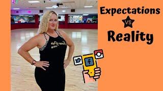 Roller Skating - Expectations vs. Reality / Social Media