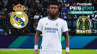 Kit Home Real Madrid 2021/22 + Configuration for PES 2021 PS4/PS5/PC By Kits for WePes