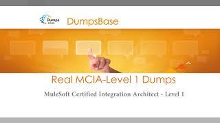 Updated MuleSoft MCIA-Level 1 Dumps Online For Good Preparation