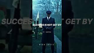 SUCCESS IS NOT GET BY EARNING , SHORTS THOMAS SHELBY #trending #thomasshelby #motsic #attitude