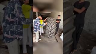 NEW MONSTER TYRES FOR SWARAJ 963//NISHU DESHWAL#automobile#nishudeshwal#viral#shorts