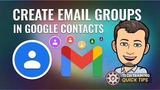 How to Create Email Groups for Gmail #gmail