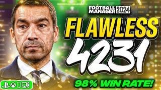 Perfect Your Game With The 4-2-3-1 FM24 Tactic: 98% Win Rate!