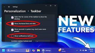 How to Enable New Taskbar Settings and Open With Dialog in Windows 11 22635.3790
