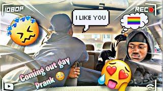 COMING OUT GAY PRANK ON FRIENDS  | HE PULLED OUT A KNIFE 