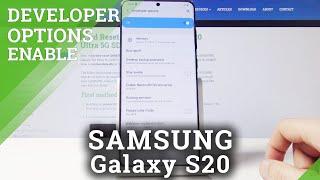 How to Enable Developer Options in Samsung Galaxy S20 – Manufacturer Setup