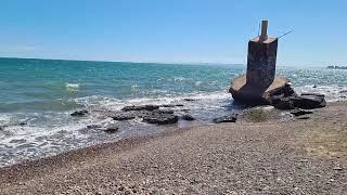 Beach Walk along the Spanish Coastline Asmr Study/Sleep Ambient