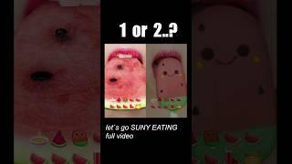 @Sunny_EATING_ asmr 1 or 2 watermelon food eating sounds