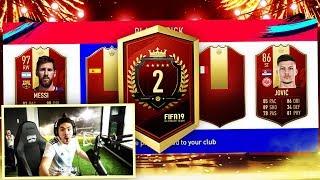 2ND IN THE WORLD TOP 100 REWARDS!! RED MESSI?? FIFA 19
