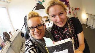 DIY INSPIRATION VLOG Mach dieses Buch Fertig | Eva & Kathi erledigen Aufgaben im Mitmachbuch