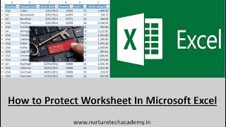 How To Protect Excel Workbook With Password