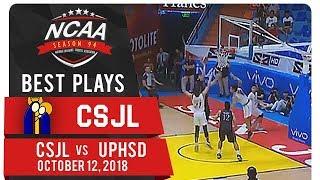 NCAA 94 MB: Bong Quinto eludes three Altas for easy layup in the clutch! | CSJL | Best Plays