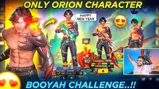 HAPPY NEW YEAR GUYS (2025️) Orion Character తో  Booyah Challenge..?? - Free Fire Telugu - MBG ARMY