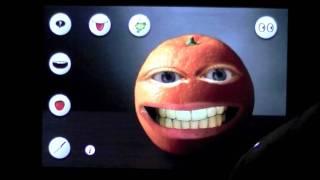 Annoying Talking Orange iPhone App Video CrazyMikesapps.com