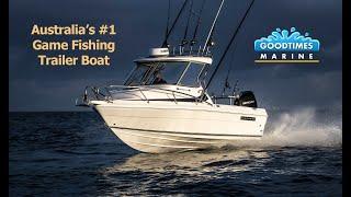 Seafarer Vagabond 6 6 Hard Top, Australia's number one game fishing trailer boat